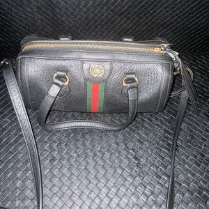 GUCCI-Ophidia-Leather-2Way-Bag-Mini-Boston-Bag-Ivory-602577